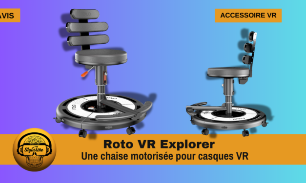 Roto VR Explorer : une chaise motorisée pour Meta Quest