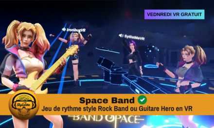 Band Space un Rock Band ou Guitare Hero en réalité virtuelle