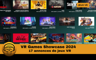 VR Games Showcase 2024 nouveaux jeux VR des studios majeurs
