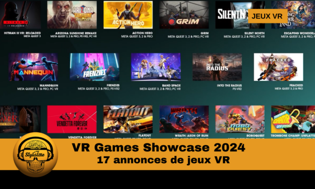 VR Games Showcase 2024 nouveaux jeux VR des studios majeurs