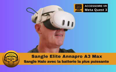 Annapro A3 Max sangle Halo avec batterie la plus puissante pour Quest 3S
