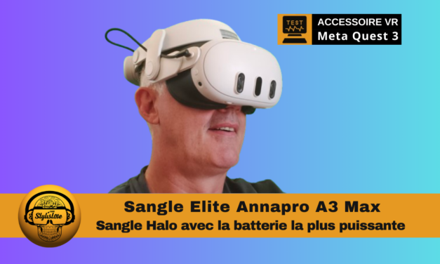 Annapro A3 Max sangle Halo avec batterie la plus puissante pour Quest 3S