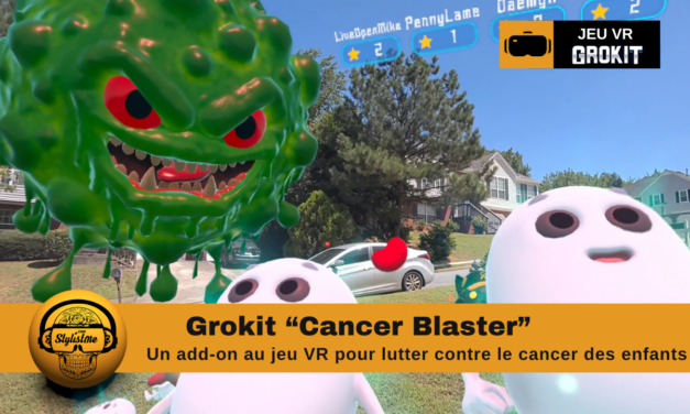 Grokit et 3 lb Games : un jeu VR en soutien à la lutte contre le cancer des enfants