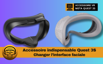 Interface faciale Quest 3S : premier accessoire indispensable