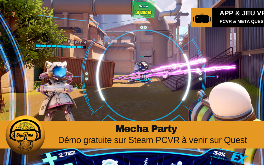 Mecha Party plongez dans l&rsquo;univers des méchas en VR (PCVR et Quest)