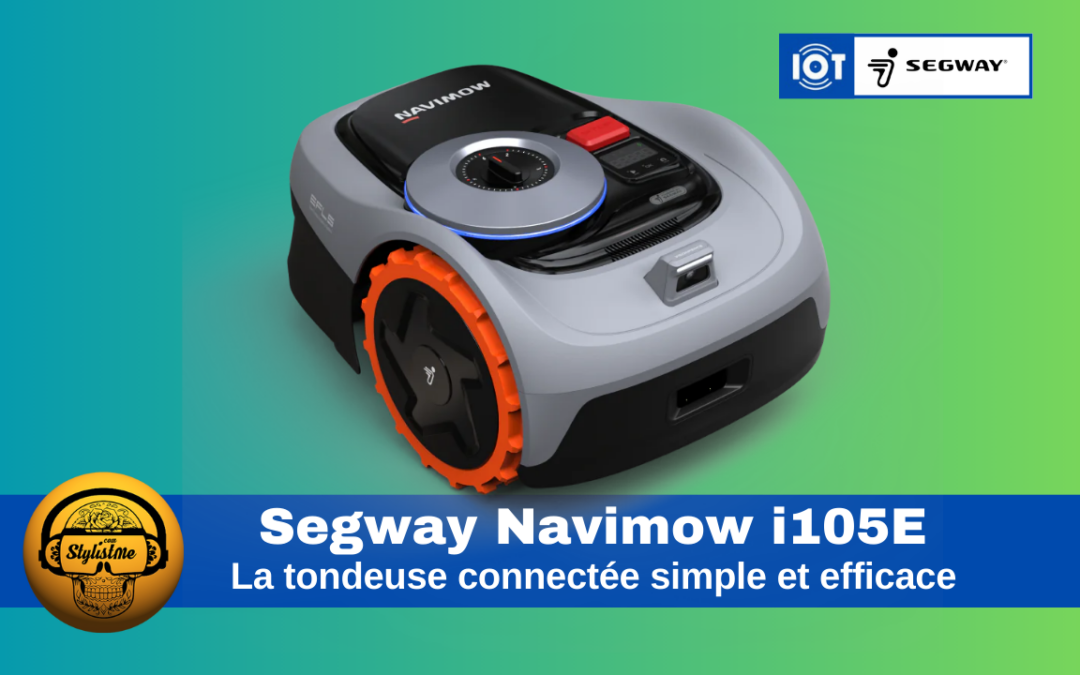 Segway Navimow i105E : la tondeuse connectée simple et efficace