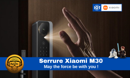 Serrure Xiaomi M30 ouvrez votre porte comme un Jedi