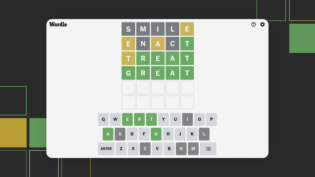 Wordle VR le jeu du New York Times jouable sur Meta Quest