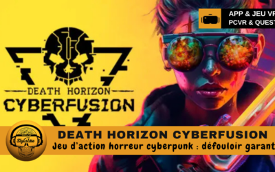 Death Horizon Cyberfusion Un shooter VR cyberpunk intense