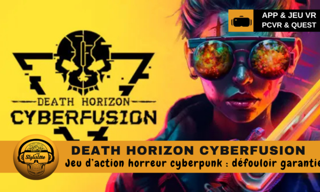 Death Horizon Cyberfusion Un shooter VR cyberpunk intense