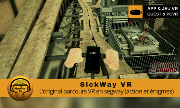 SickWay VR : parcours en segway dans les hauteurs de gratte-ciels