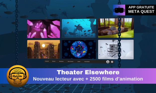 Theater Elsewhere : le nouveau lecteur d’animation VR du Quest