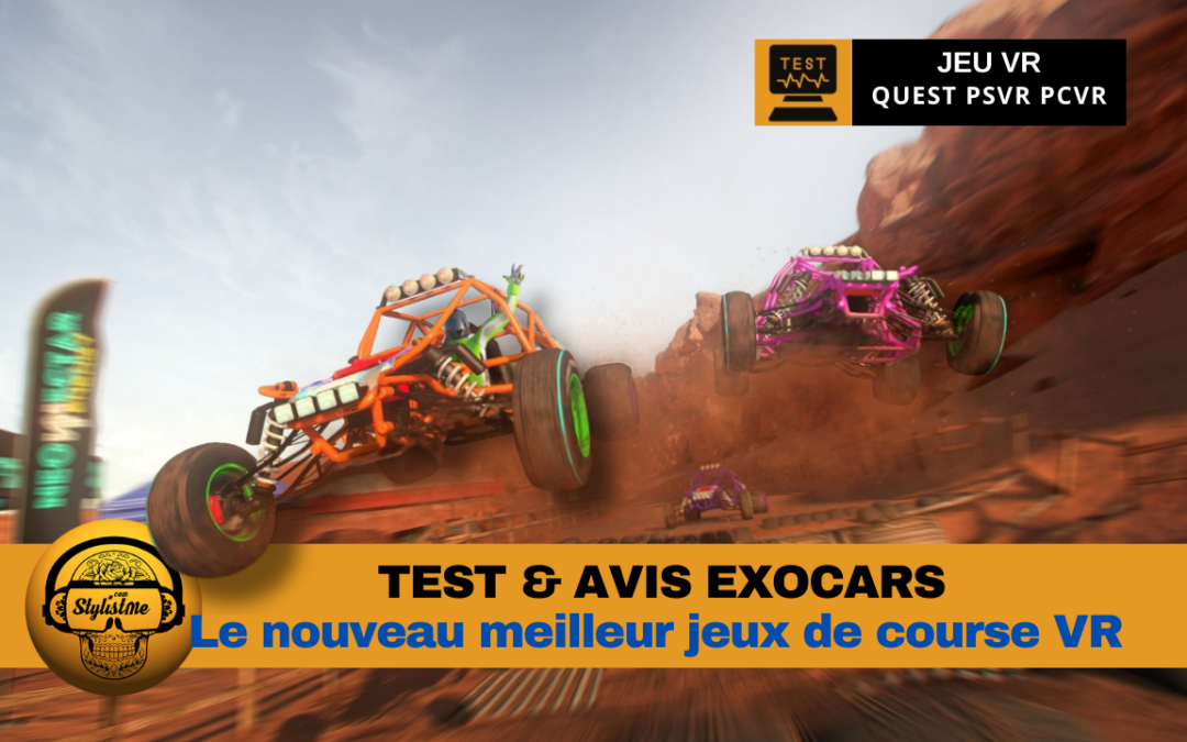 EXOcars test avis sur Meta Quest : meilleur jeu de course VR 