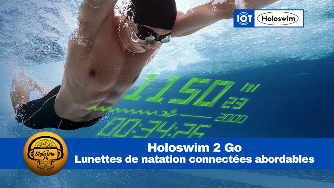 Lunettes De Natation Intelligentes Holoswim 2S - Mesure En Temps Réel Vitesse, Distance, Fréquence - Écran AR, Anti-Buée TÜV, Étanchéité IPX8 - 7