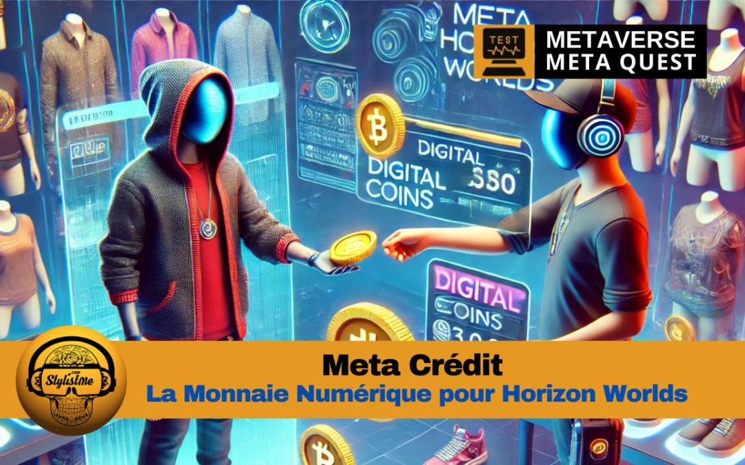 Meta Crédit la monnaie numérique du Metaverse Horizon Worlds