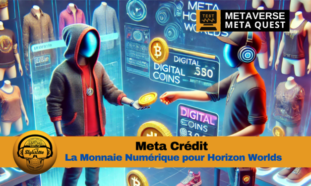 Meta Crédit la monnaie numérique du Metaverse Horizon Worlds