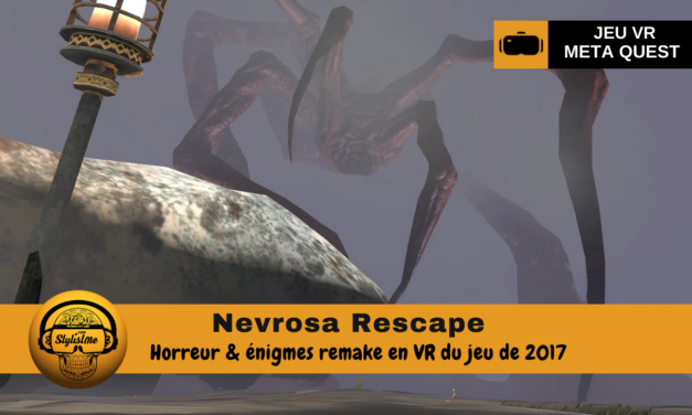 Nevrosa Rescape : un jeu VR d’horreur et de puzzles immersif