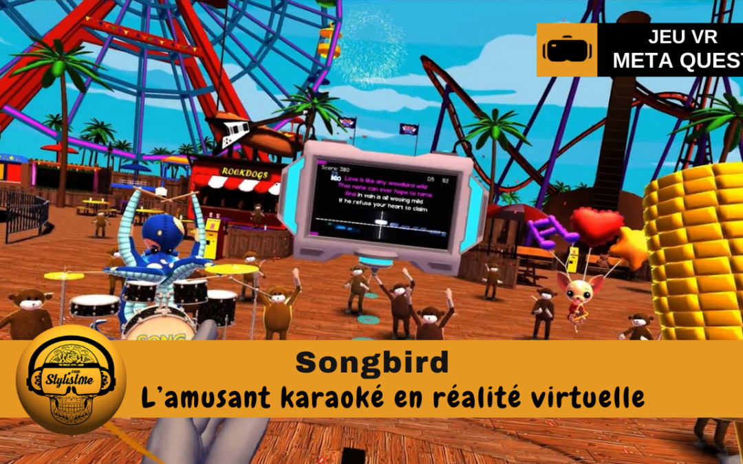 Songbird un nouveau jeu de Karaoké VR pour Meta Quest