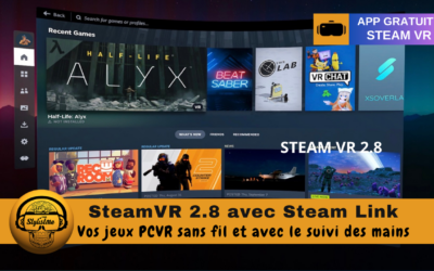 SteamVR 2.8 PCVR avec le suivi des mains sur Meta Quest et Steam Link