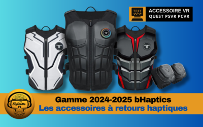 bHaptics : nouveaux accessoires haptiques plus abordables