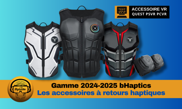 bHaptics : nouveaux accessoires haptiques plus abordables