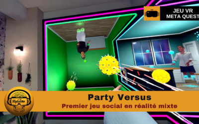 Party Versus nouveau jeu VR social en réalité mixte pour Meta Quest