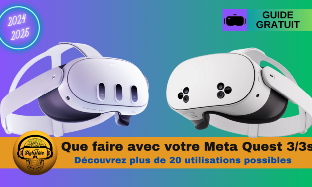 Que faire avec un Meta Quest 3/3s ? plus de 20 utilisations possibles !