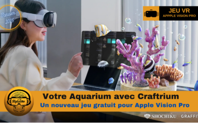 Craftrium un jeu gratuit et inutile pour Apple Vision Pro