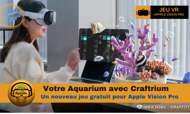 Craftrium un jeu gratuit et inutile pour Apple Vision Pro