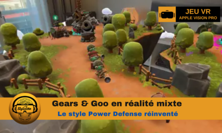 Gears and Goo le Tower Defense pour Apple Vision Pro
