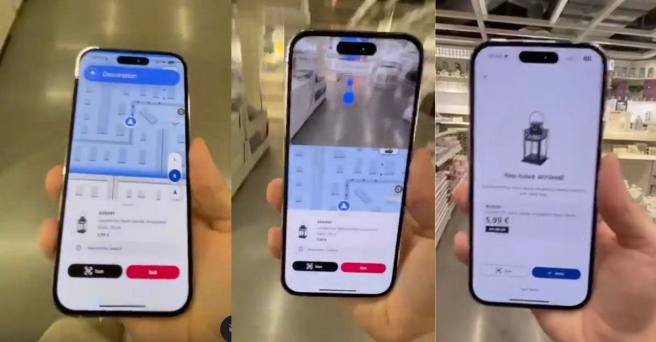 IKEA AR NAV GPS Shop