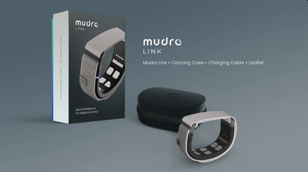 Mudra Link bracelet neural