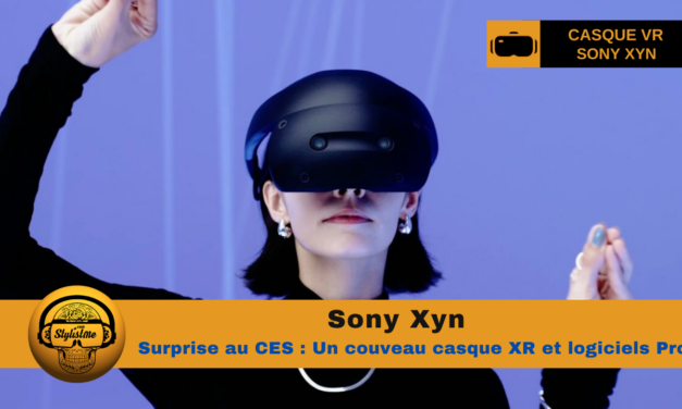 Sony SRH-S1 Xyn : nouveau casque XR très haut de gamme