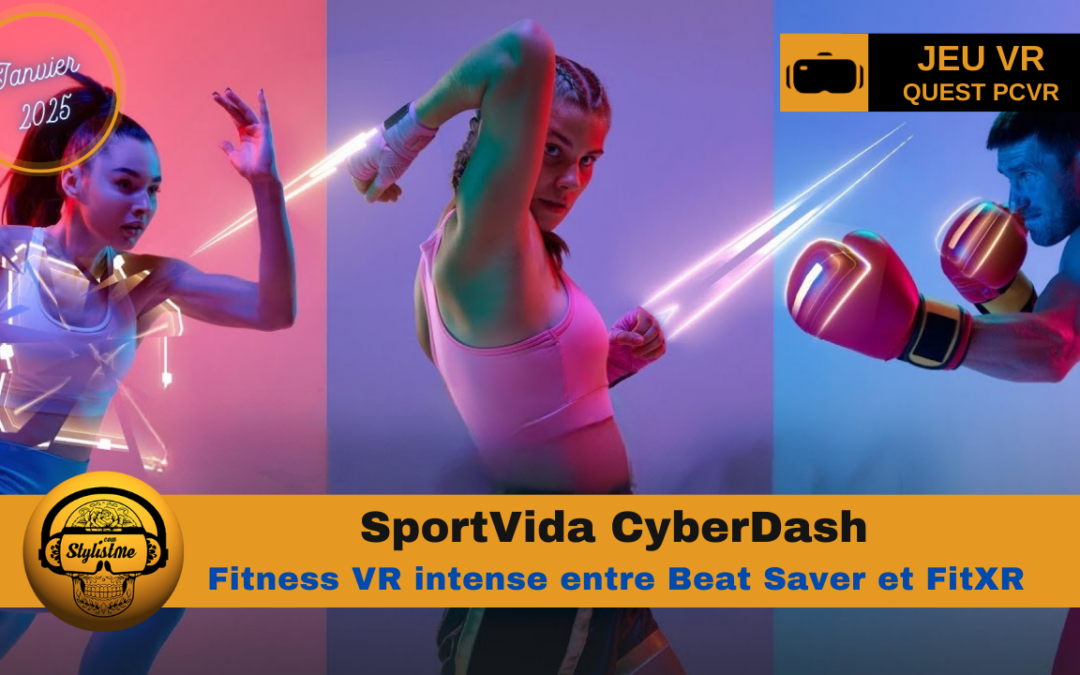 Sportvida CyberDash plonge dans le monde du VR fitness