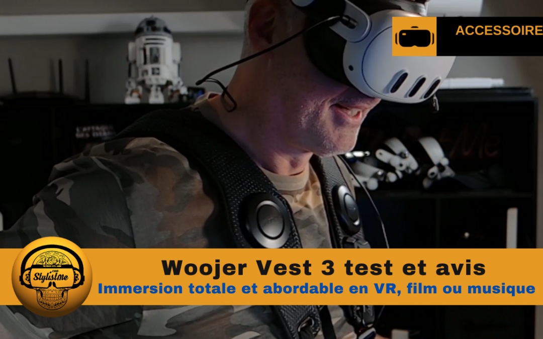 Woojer Vest 3 test et avis de la veste à retour haptique à prix cassé ?