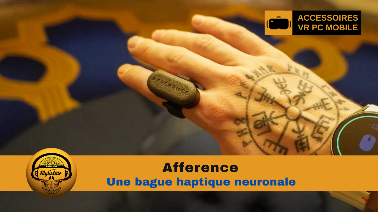 Afference bague haptique