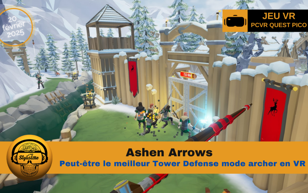 Ashen Arrows le tower defense sur PCVR arrive sur Quest