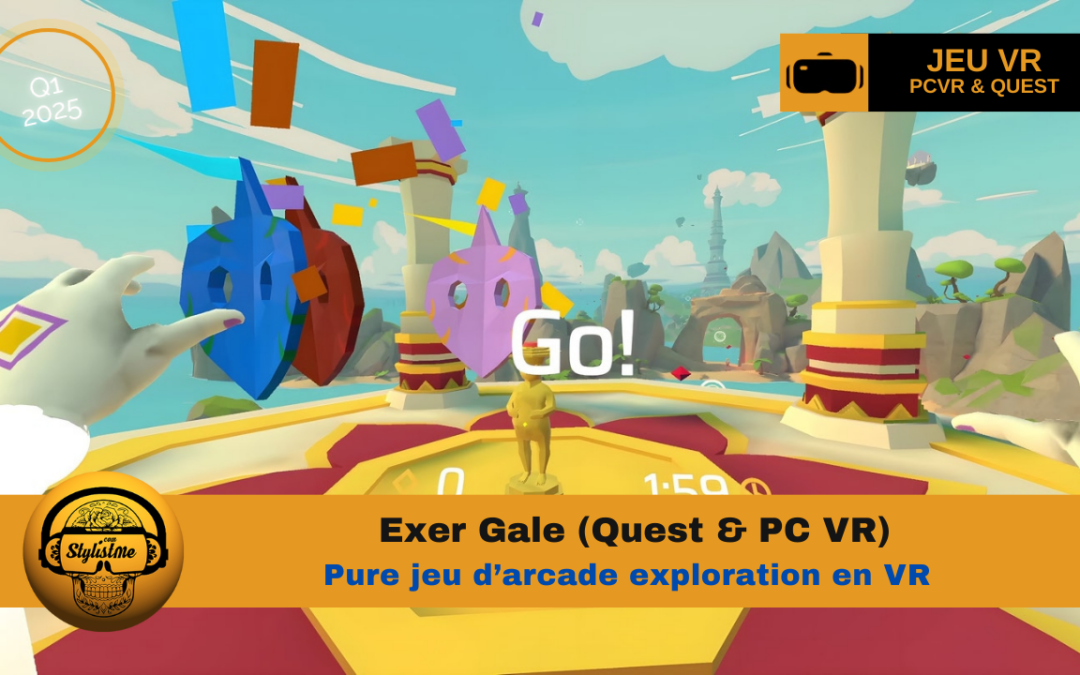 Exer Gale jeu d’arcade VR : voler, planer, plonger, grimper