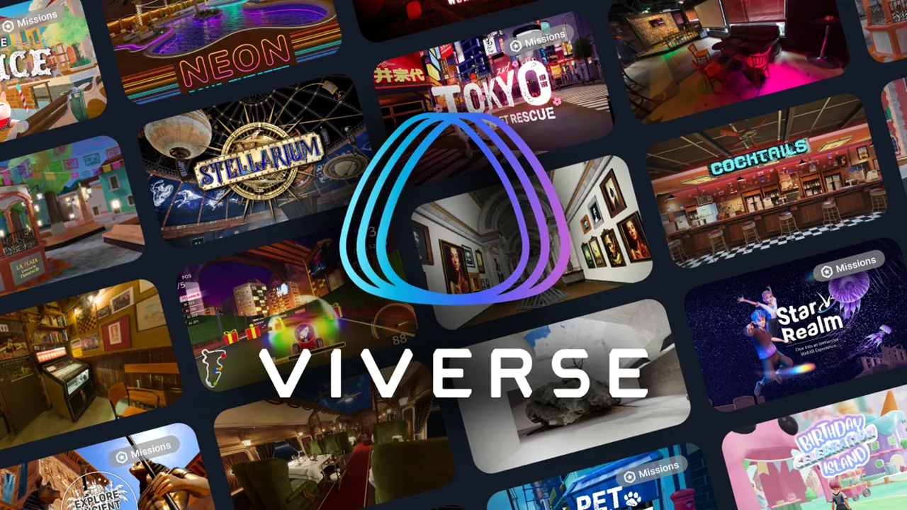 HTC VIVERSE Worlds Web