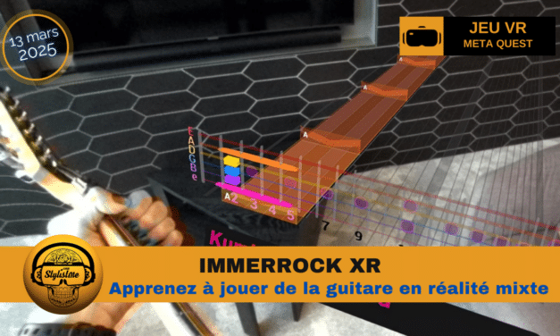 Immerrock : apprenez à jouer de la guitare en réalité mixte