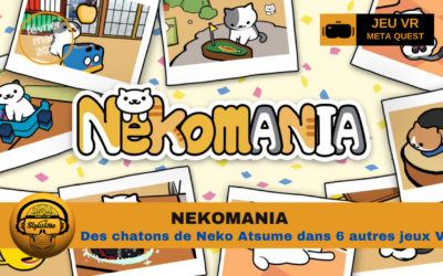 Neko Atsume VR : 6 jeux collaborent pour fêter 10 ans de collection