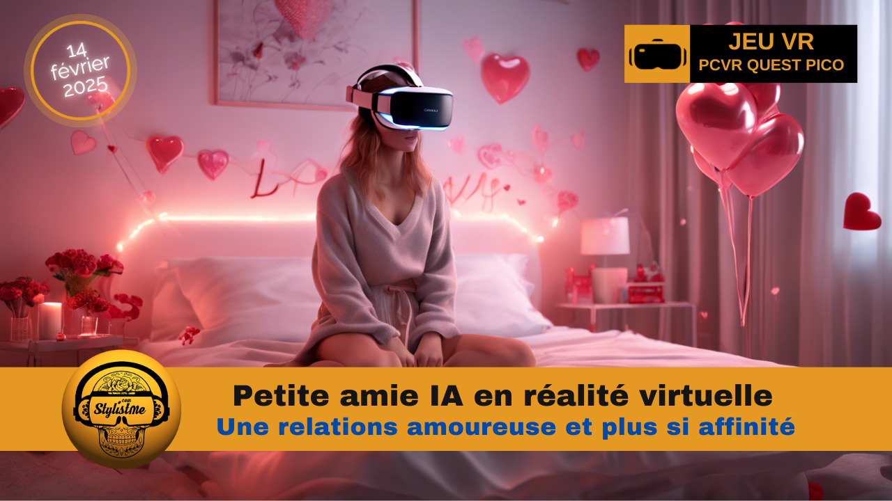 Petite amie virtuelle IA VR AR