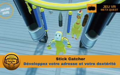 Stick Catcher : Un défi VR de réflexes sur Meta Quest