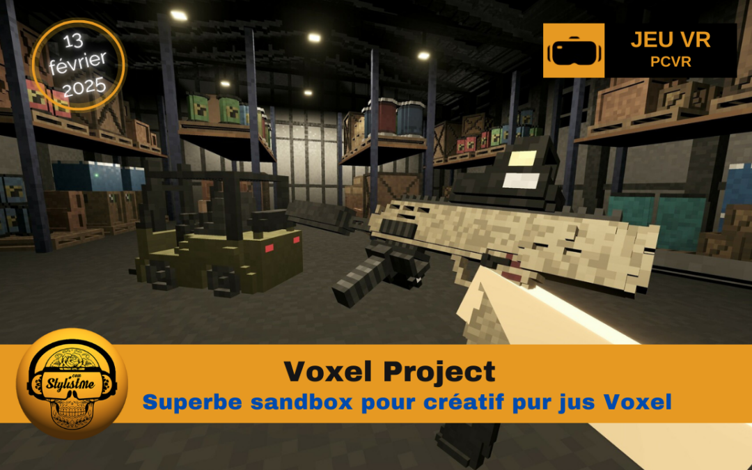 Voxel Project l’excellent sandbox pour les créatifs sans limite