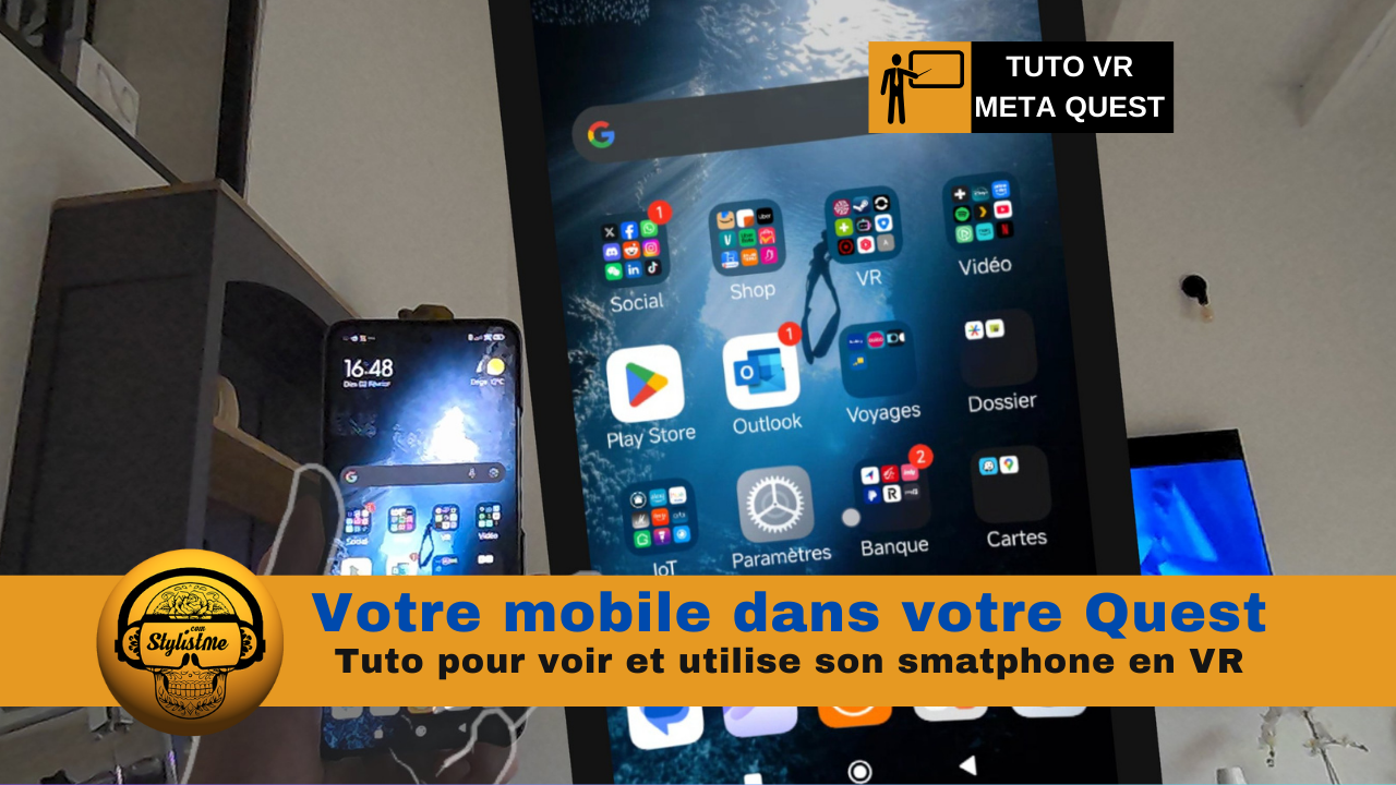 mobile dans votre Quest