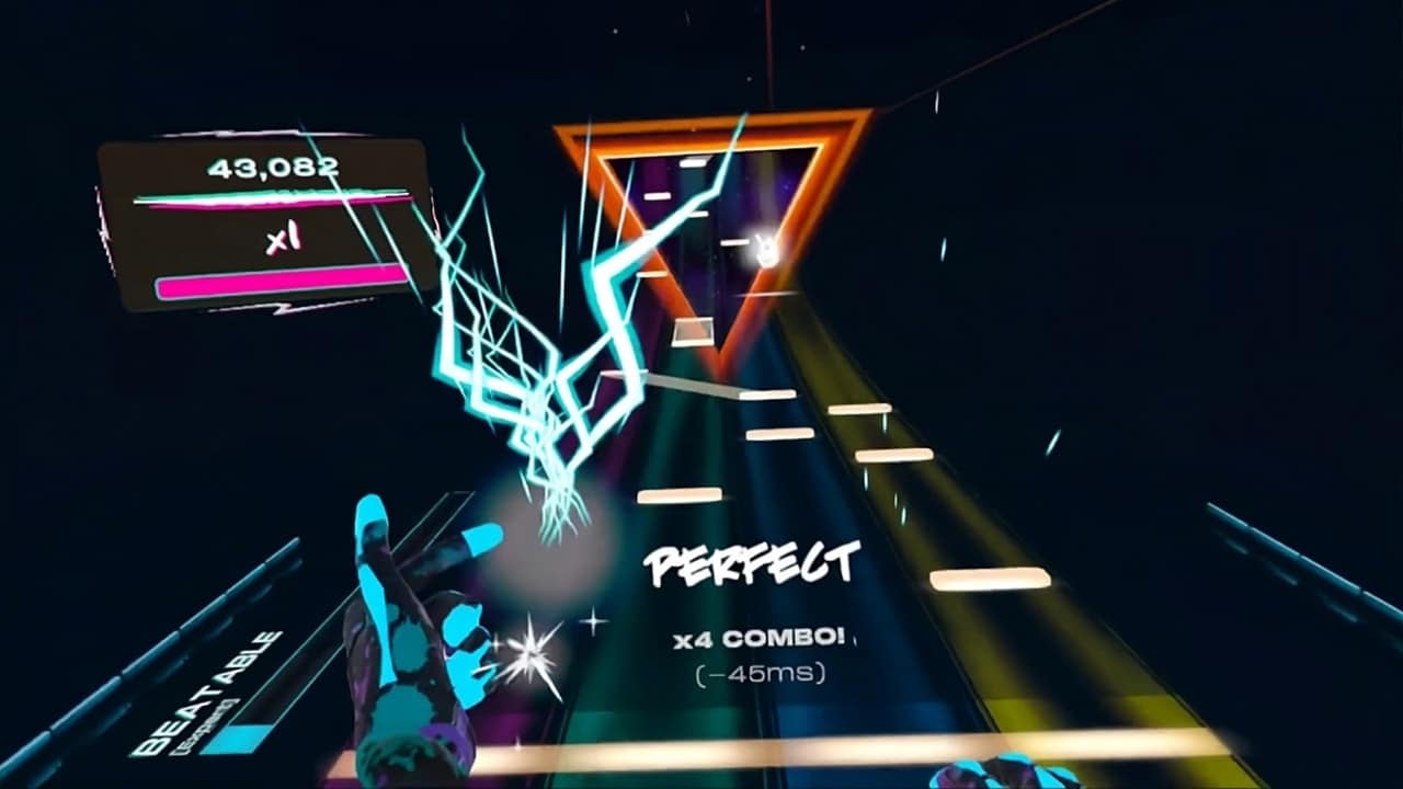 Beatable fitness VR