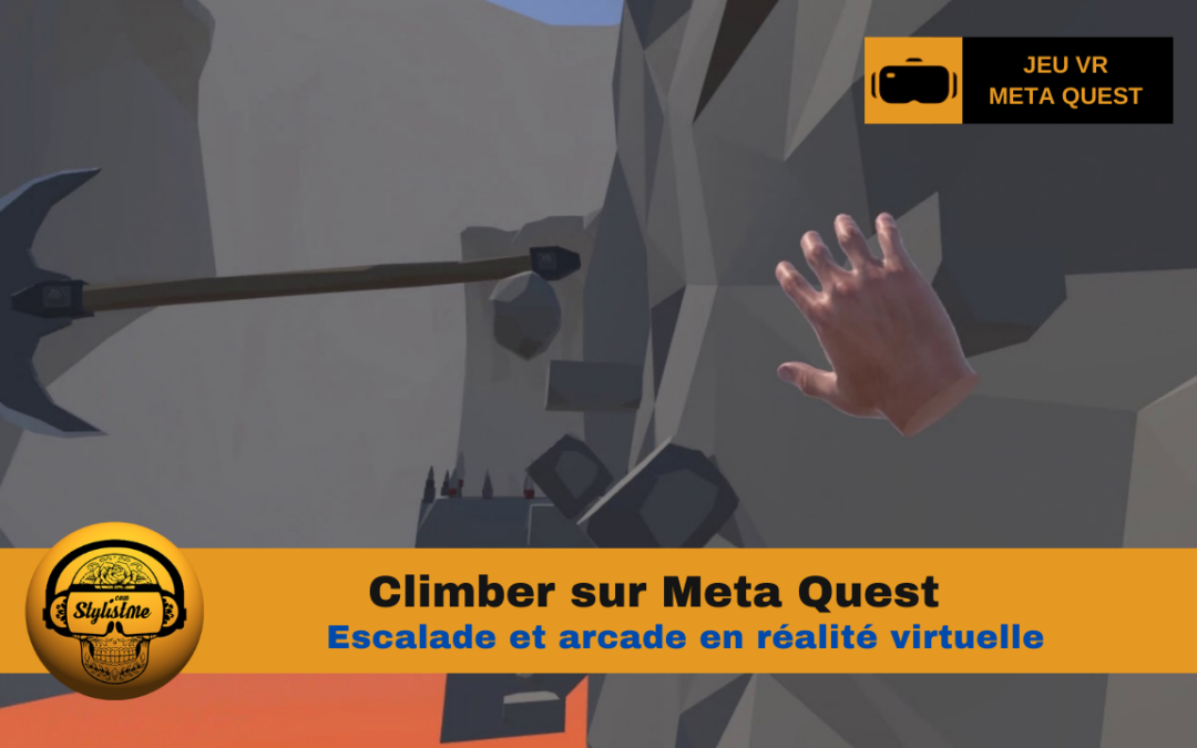 Climber l&rsquo;escalade en mode arcade et amusement en VR