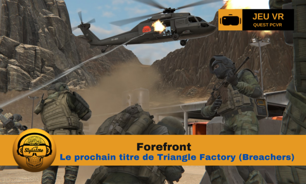 Forefront : le nouveau jeu VR de Triangle Factory (Breachers)