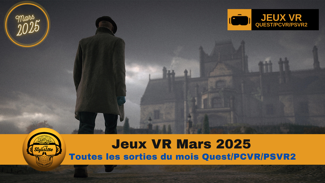 Jeux VR mars 2025