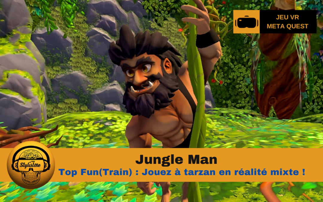 Jungle Man jouez à tarzan en réalité mixte